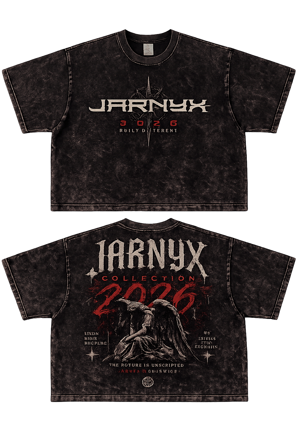 JARNYX Collection 2026 Washed Oversized Tee