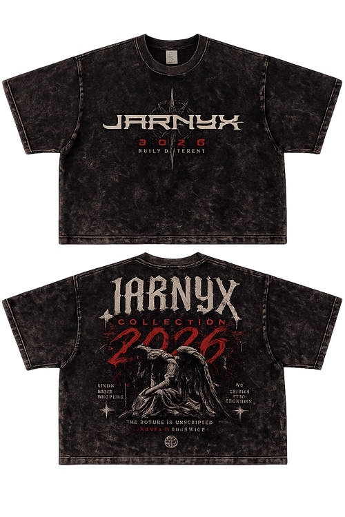 JARNYX Collection 2026 Washed Oversized Tee